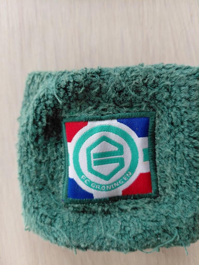 2 zweet bandjes fc groningen  groen en wit, Ophalen of Verzenden, Overige binnenlandse clubs