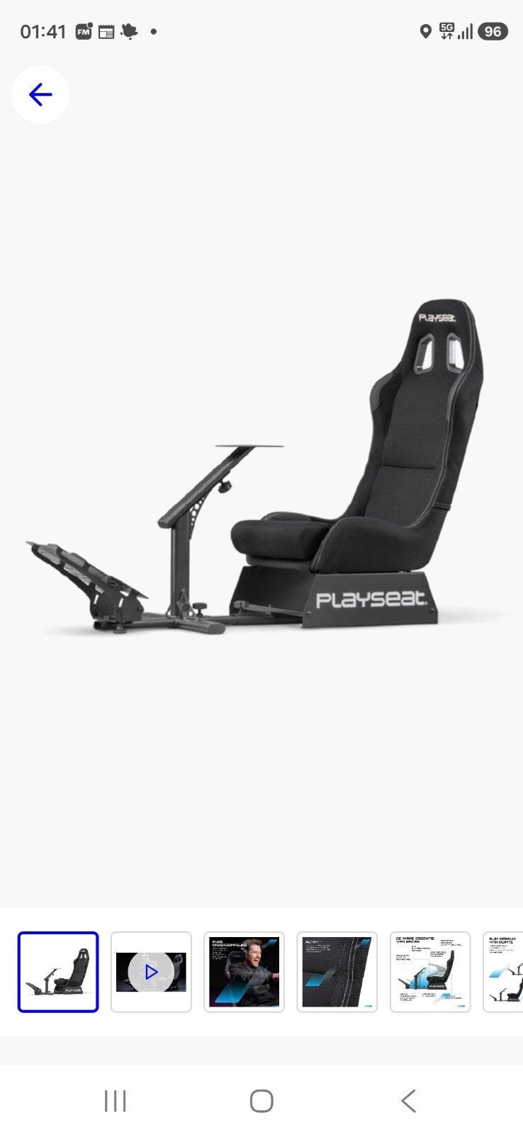 Playseat Evolution PRO - Race Stoel, Ophalen of Verzenden