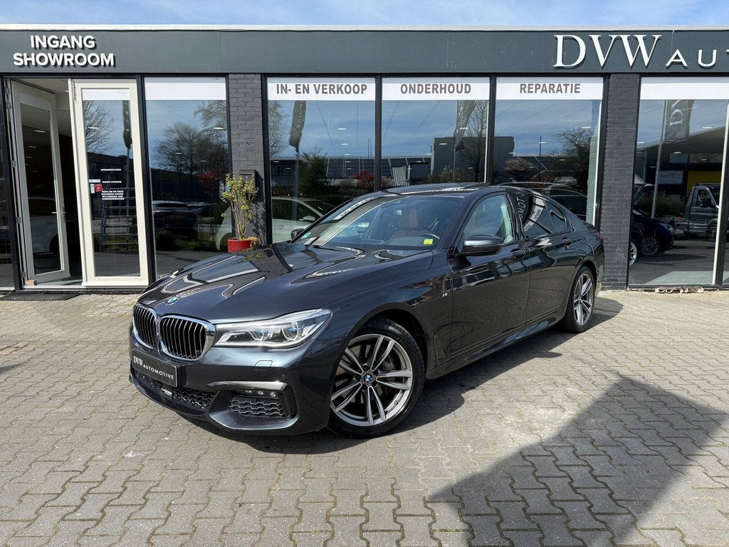 BMW 7-serie 740i High Executive, Auto's, BMW, Bedrijf, Te koop, 7-Serie, 360° camera, ABS, Achteruitrijcamera, Airbags, Airconditioning