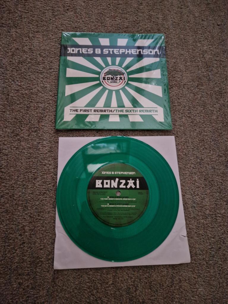 Jones & Stephenson - The First Rebirth (Groen Vinyl), Ophalen, 1990 - 1999, Techno of Trance, 12 inch