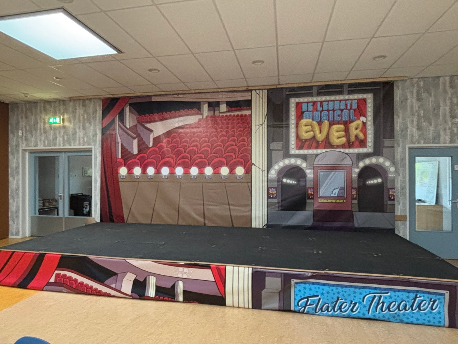Decordoek De leukste musical ever, Ophalen of Verzenden, Zo goed als nieuw