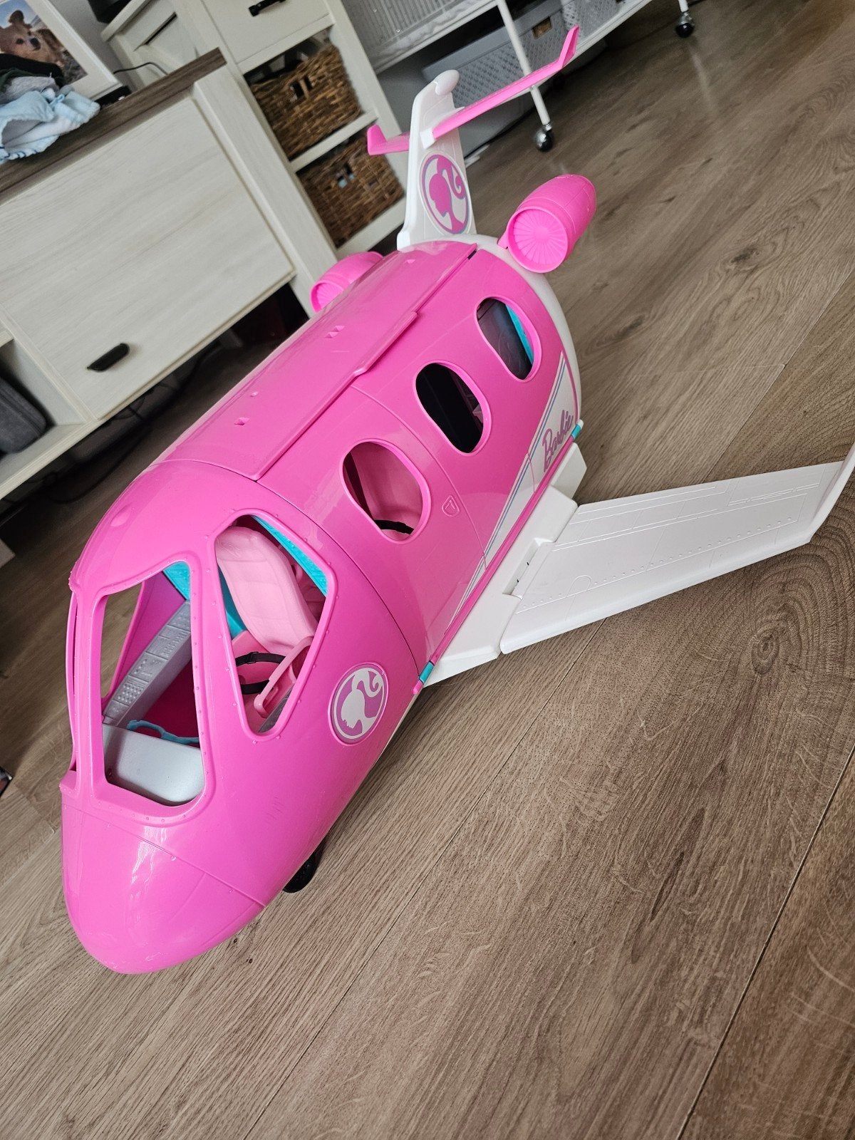 Barbie Droomvliegtuig - Roze Speelvliegtuig, Ophalen, Gebruikt, Overige typen