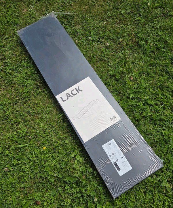 Ikea Lack plank wandplank boekenplank zwartbruin, Ophalen, Nieuw