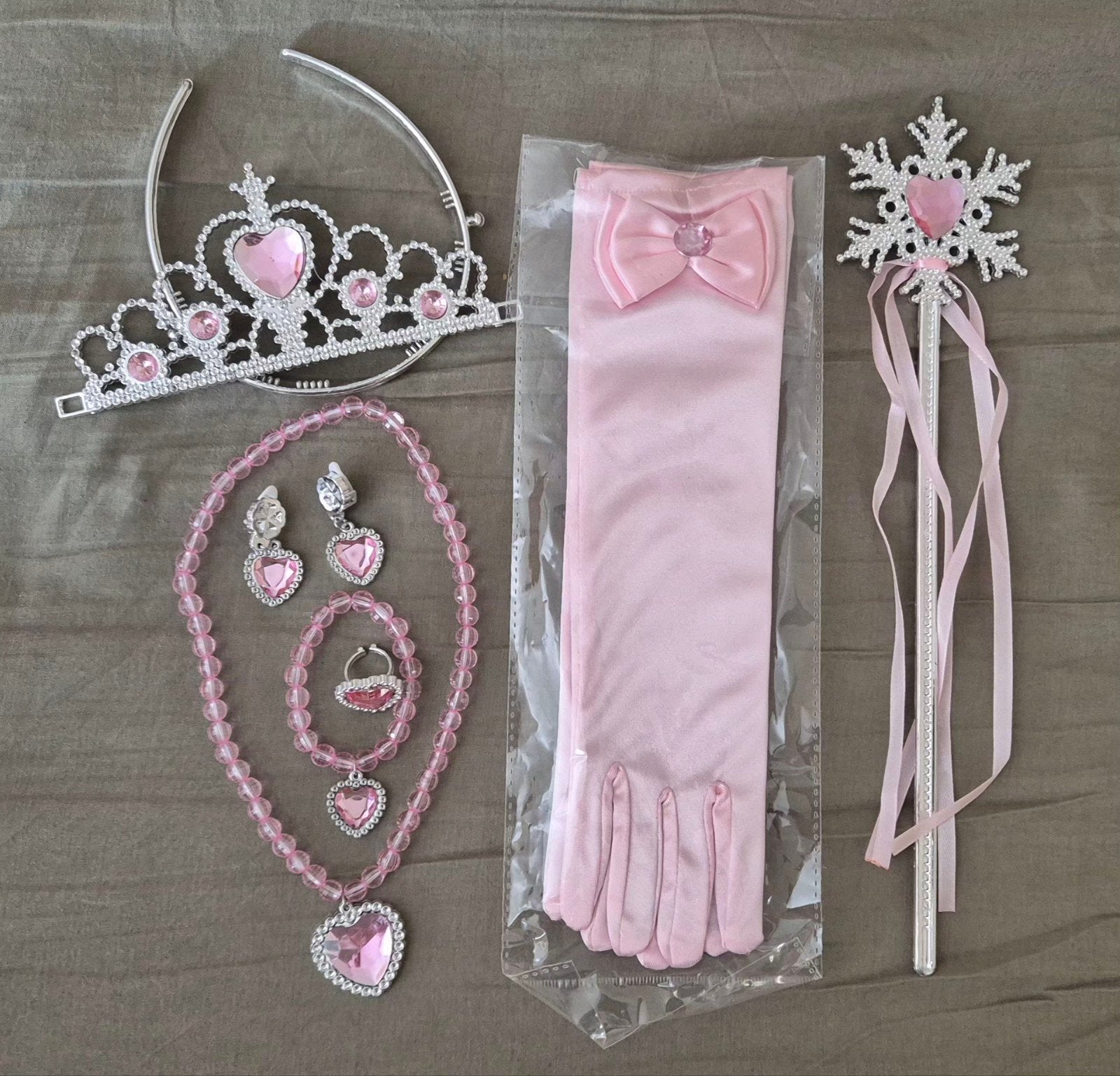Nieuw Roze Prinsessen Sieraden Set Compleet, Ophalen of Verzenden, Nieuw, Meisje