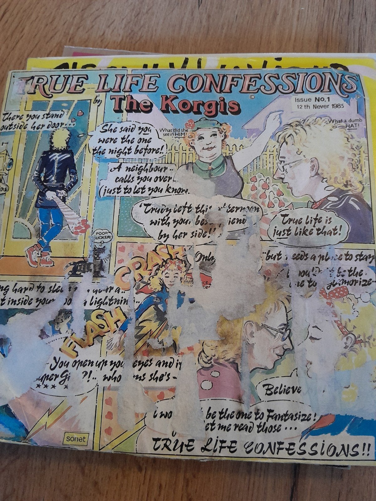 The korgis 7inch true life confessions, Ophalen of Verzenden, Zo goed als nieuw, Pop