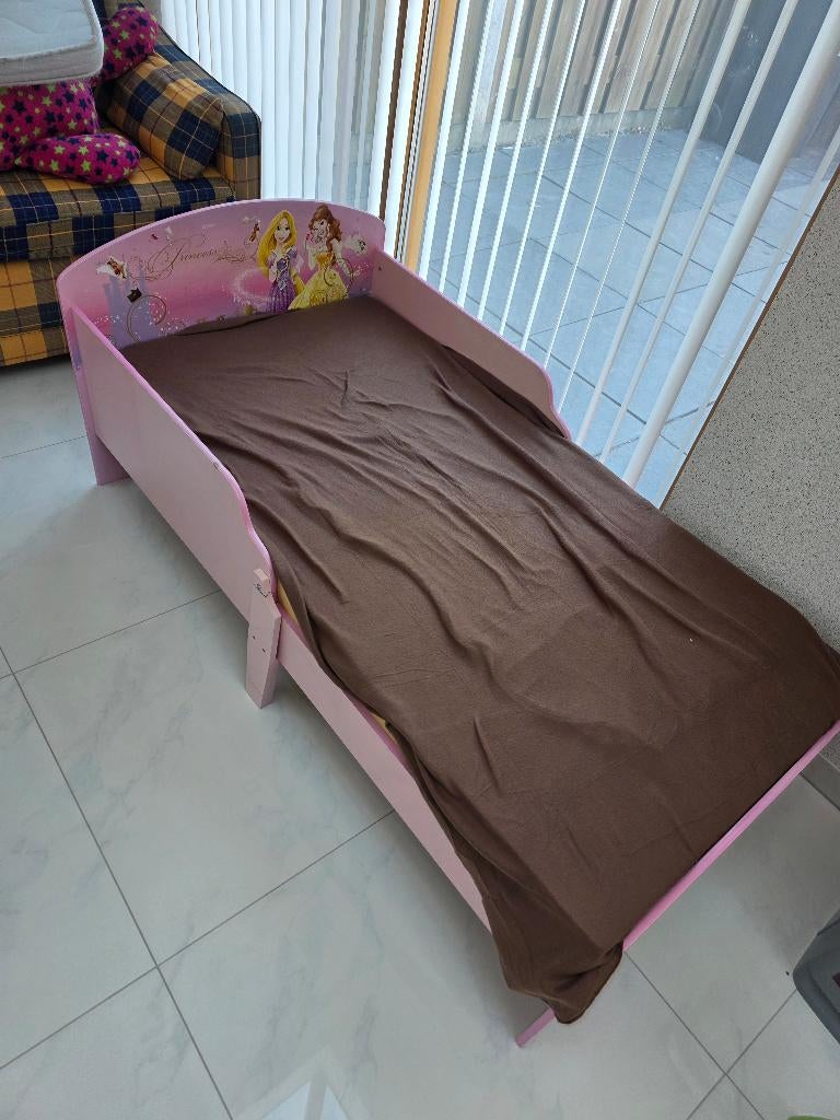 Prinses Peuterbed, Kinderen en Baby's, Kinderkamer | Bedden, Gebruikt, 70 tot 85 cm, 140 tot 160 cm, Ophalen