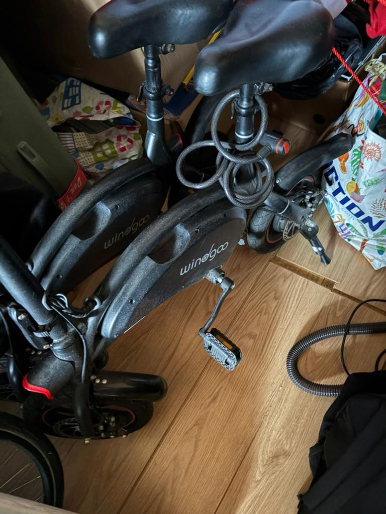 Windgo fiets, Gebruikt, Heren, Deels opvouwbaar, Ophalen