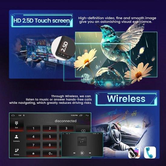 Autoradio – Car Stereo – Multimedia Speler – Double DIN, Corvance B.V., Verzenden, Nieuw, Corvancebol@gmail.com