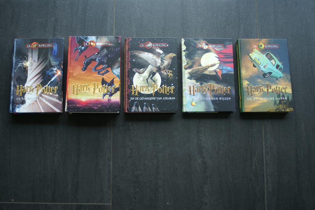 HARRY POTTERS Boeken (deel 1- 2- 3- 5- 6 Allemaal HARDCOVERS, Boeken, Ophalen of Verzenden, Zo goed als nieuw, J.K. Rowling