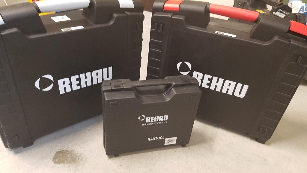 Rehau pers en expander gereedschapset, Doe-het-zelf en Verbouw, Minder dan 30 cm, Overige typen, Nieuw, Minder dan 60 cm