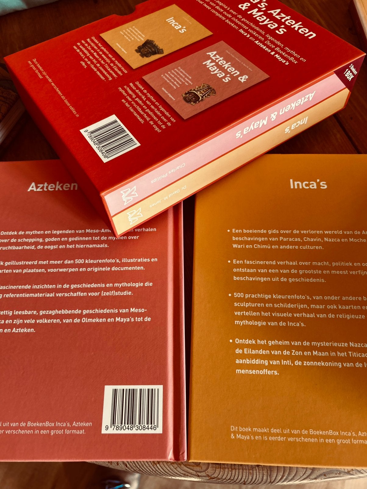 Inca’s, Azteken en Maya’s. 2 boeken in box, Ophalen of Verzenden, Beta, Zo goed als nieuw