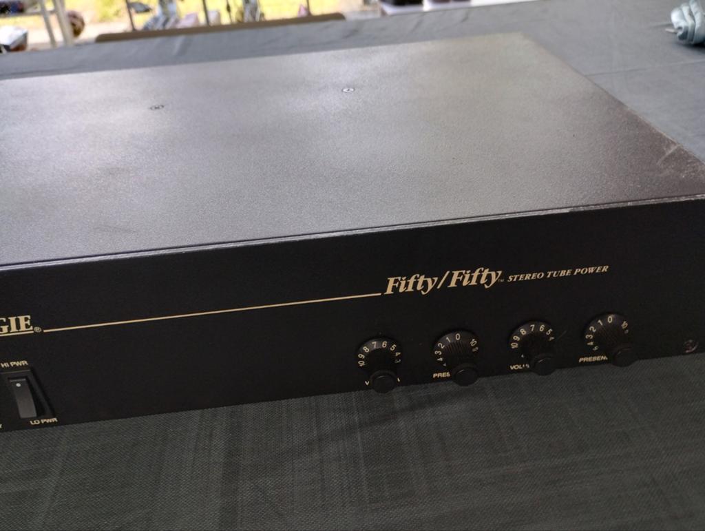 Mesa boogie 50/50 TUBE stereo power amp, Ophalen of Verzenden, Zo goed als nieuw