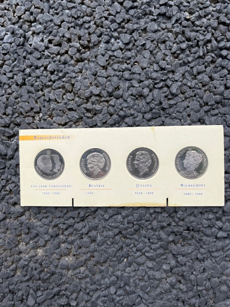 Munten - Rabobank 100 jaar, Ophalen, Koningin Beatrix, Overige waardes, Setje