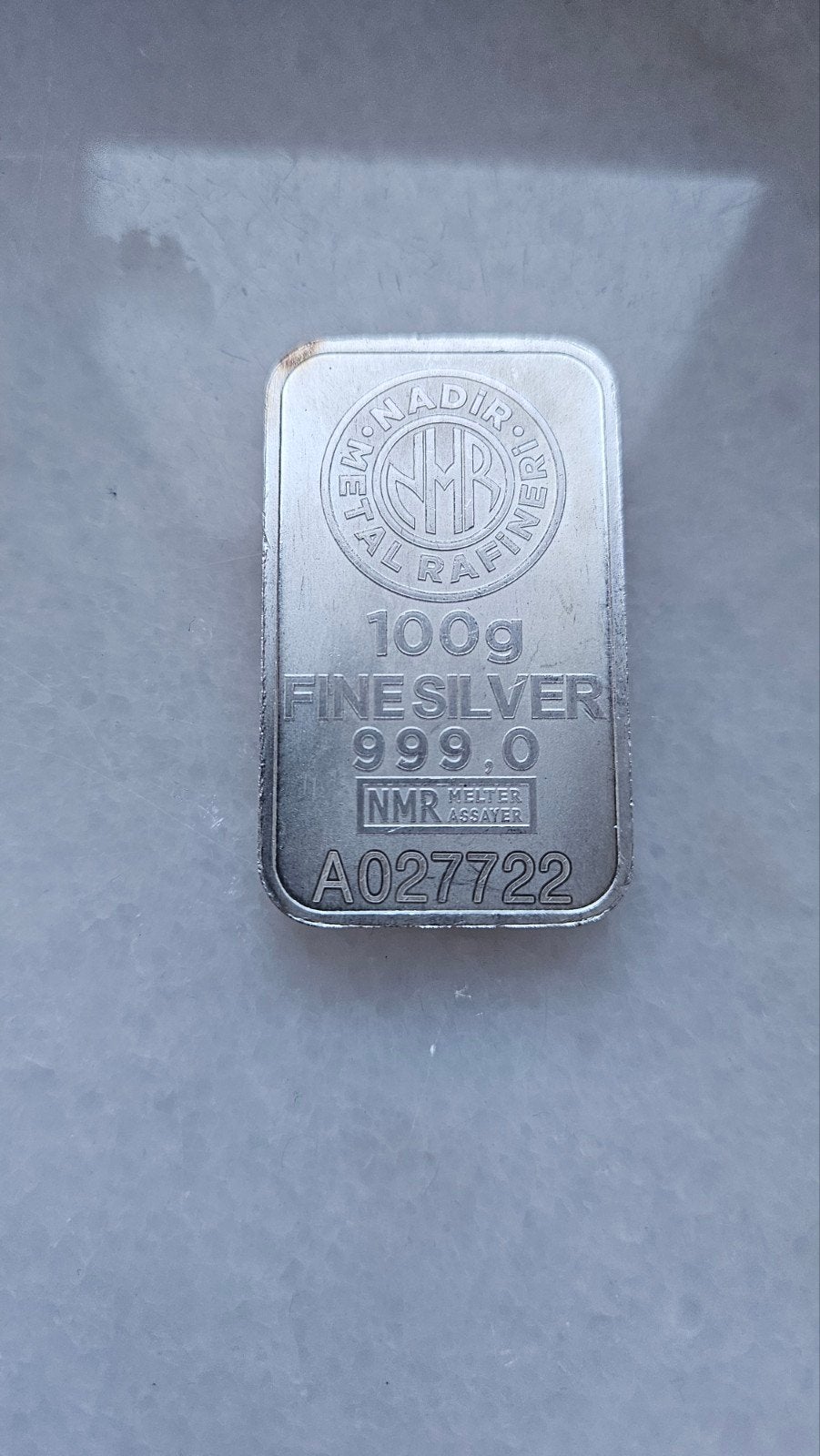 100 gram 999 zilver nadir, Ophalen of Verzenden, Zilver