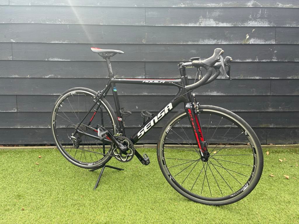 Sensa Aquila racefiets - Carbon frame, Shimano Ultegea, 28 inch, Gebruikt, Carbon, Heren