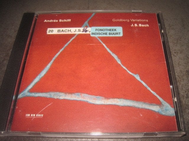 Bach Goldberg Variations Andras Schiff piano op ECM, Ophalen of Verzenden, Classicisme, Zo goed als nieuw, Kamermuziek