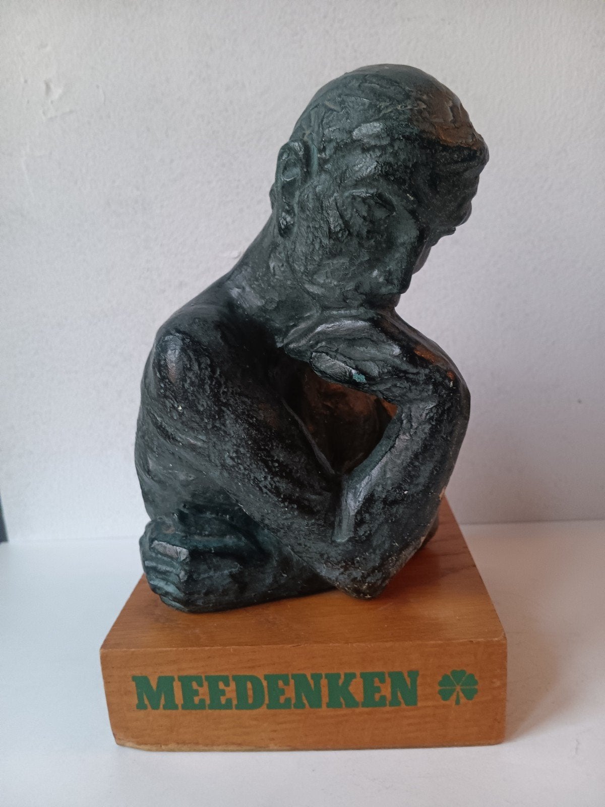 "De Denker" - Meedenken, met klavertje - Encyclopedie gesche, Ophalen of Verzenden