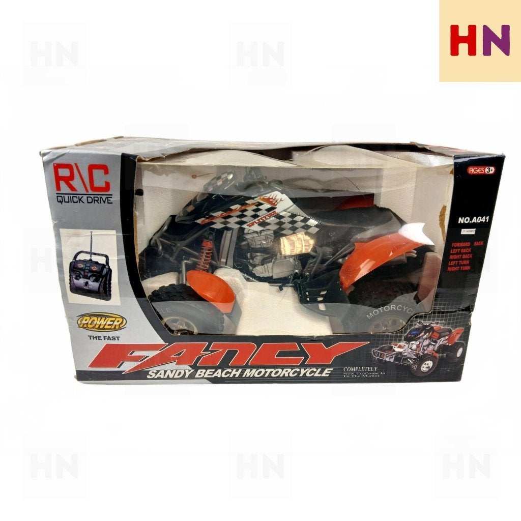 Vintage R/C Sandy Beach Motorcycle, Auto offroad, Zo goed als nieuw, Overige schalen, Ophalen