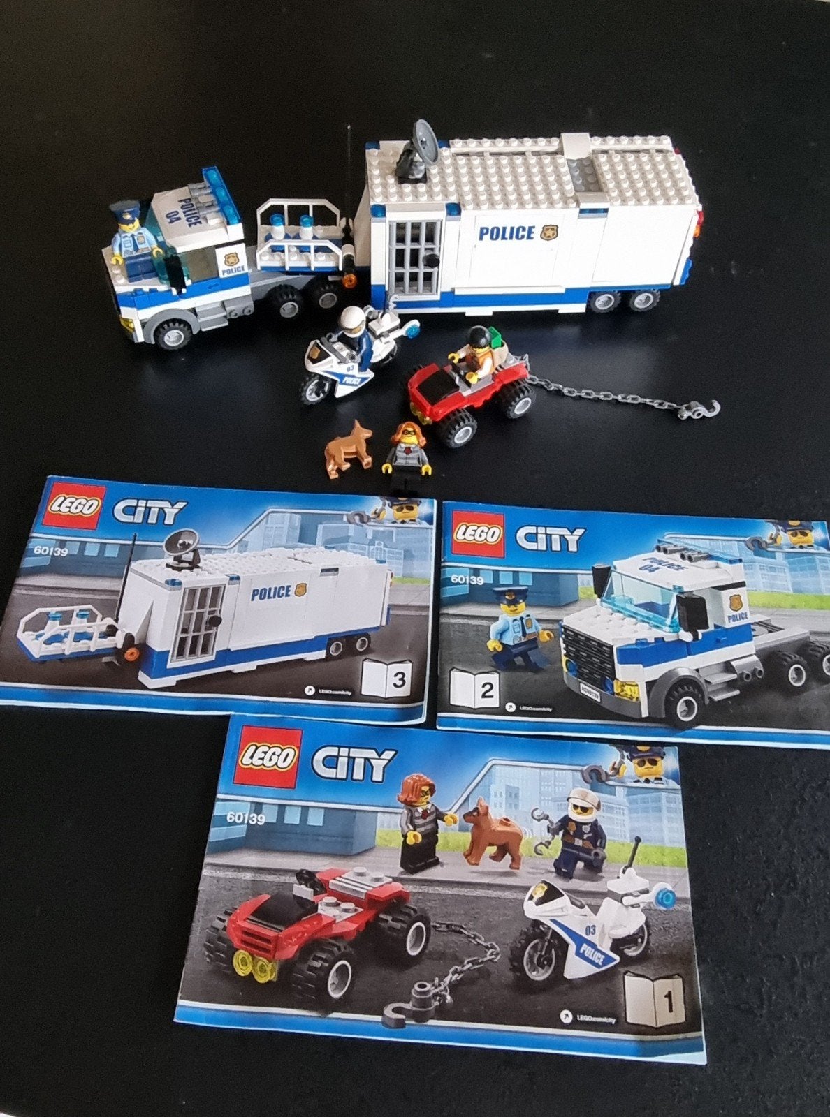 Lego City Mobiele Commandocentrale 60139, City, Lego, Ophalen of Verzenden, Zo goed als nieuw
