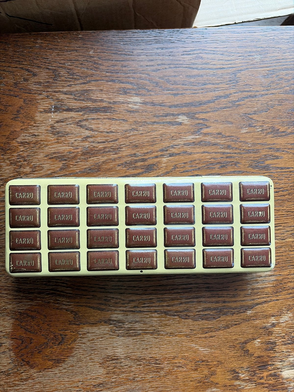 Vintage Driessen Chocolade Carro's Blik, Ophalen
