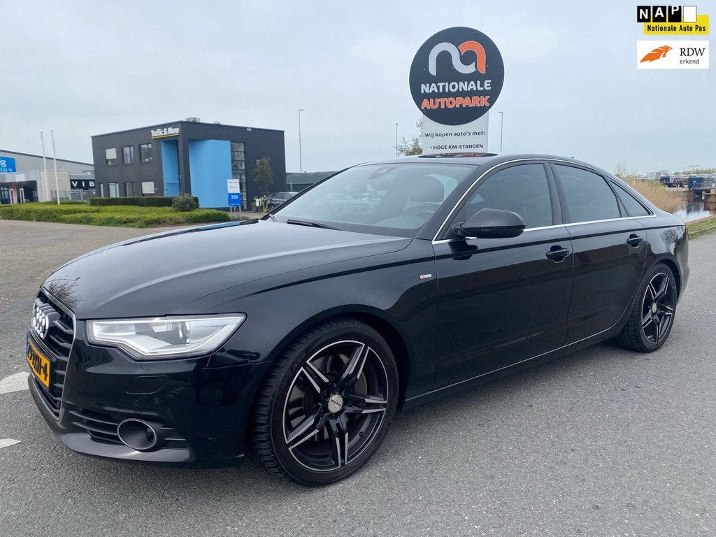 Audi A6 Limousine | 2011 | 3.0 TFSI quattro Pro Line Plus |, Auto's, Audi, Automaat, Euro 5, Gebruikt, Zwart