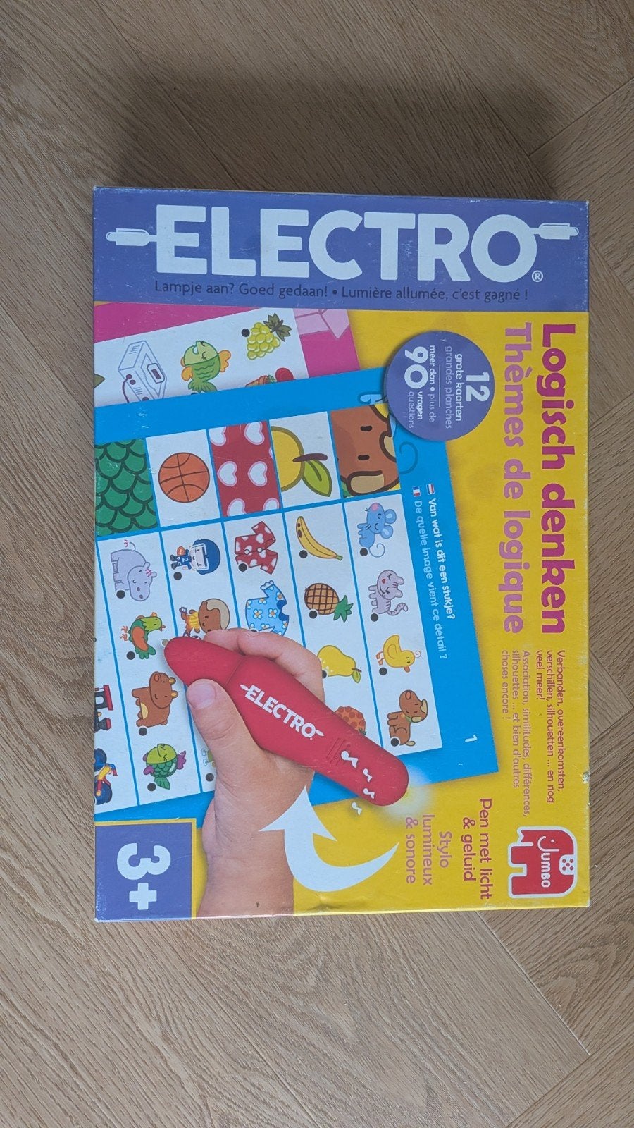 Jumbo Electro Logisch Denken Spel - Licht & Geluid, Ophalen of Verzenden, Gebruikt, Puzzelen, Met licht