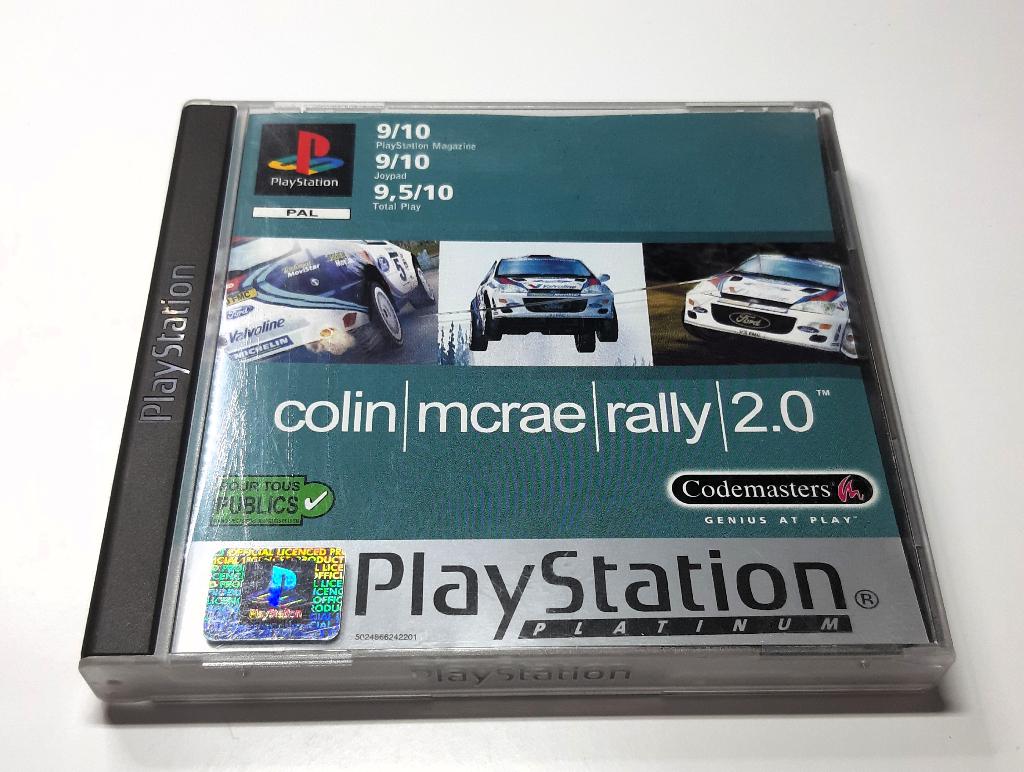 Colin Mcrae Rally 2.0 PlayStation 1 Ps1, Gebruikt, Verzenden, Racen en Vliegen, 2 spelers
