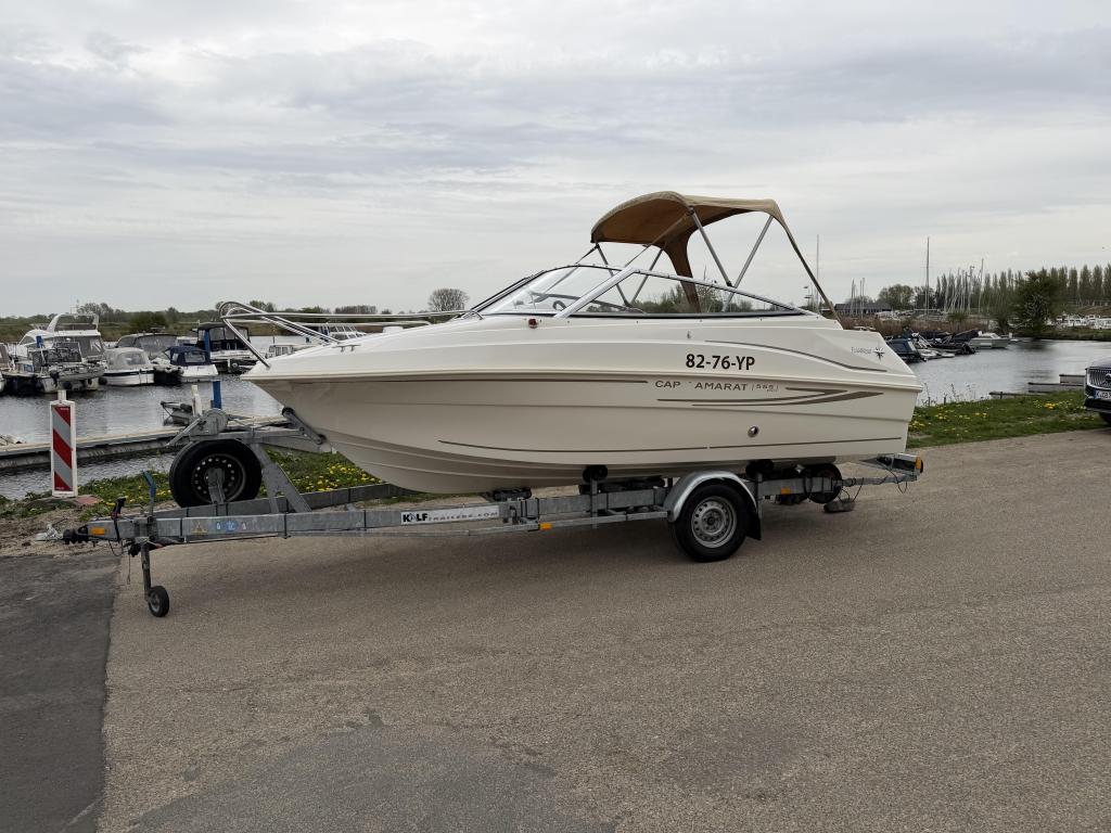 Jeanneau Cap Camarat 555 DC- Stijlvol en veelzijdig !, Zo goed als nieuw, Polyester, 3 tot 6 meter