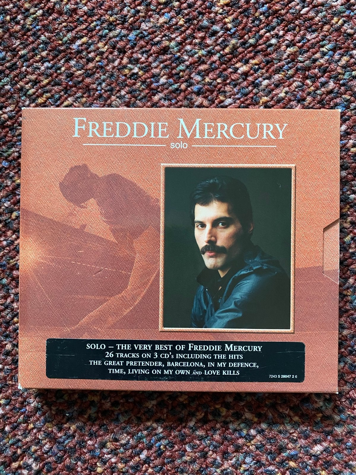 Freddie Mercury Solo - The Very Best Of (3 CD's), Ophalen, Zo goed als nieuw, Pop, Boxset