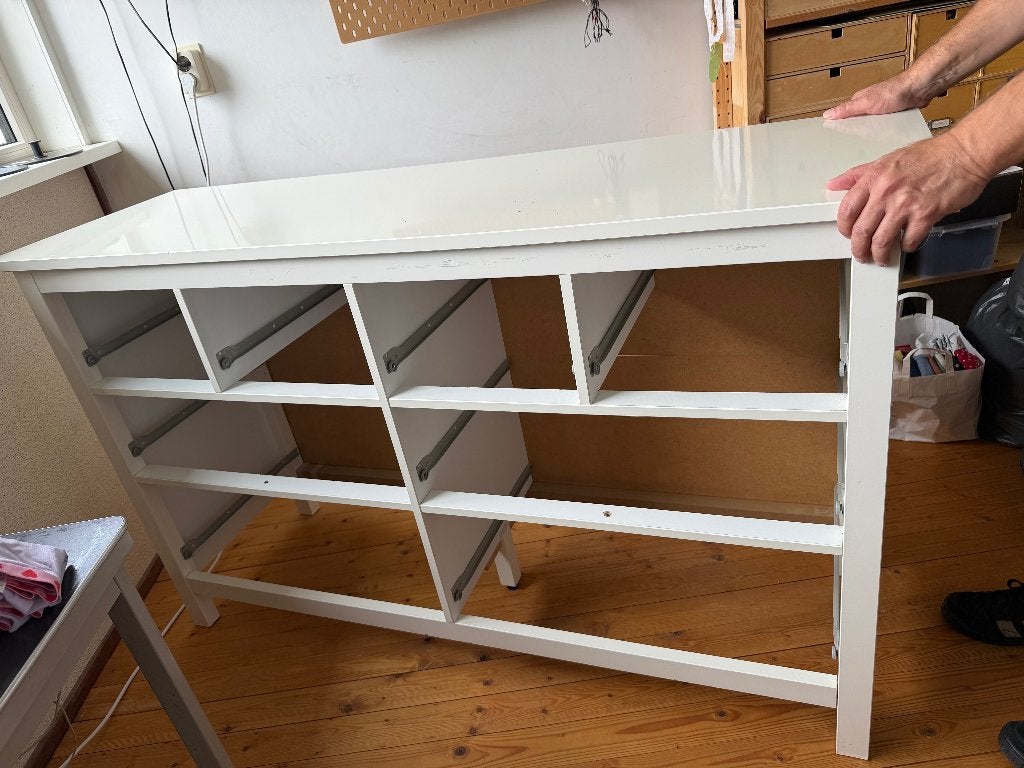 Ladekast Hemnes IKEA GRATIS, Ophalen, Gebruikt, 5 laden of meer, 150 tot 200 cm
