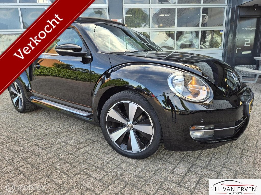 Volkswagen Beetle 1.2 TSI Design 18" PDC CRUISE CLIMA, Auto's, Volkswagen, Voorwielaandrijving, Euro 5, Beetle (Kever), 4 cilinders