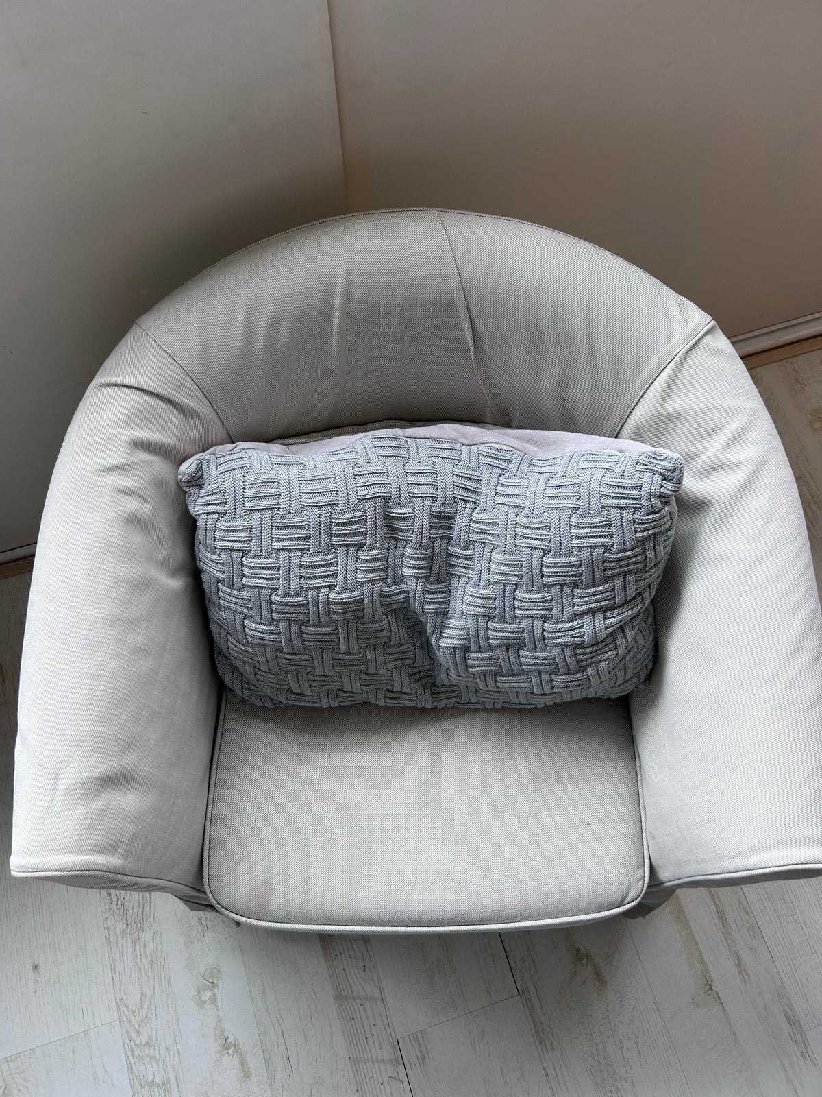Comfortabele fauteuil met afneembare hoes, Ophalen, Gebruikt, Eén, Stof
