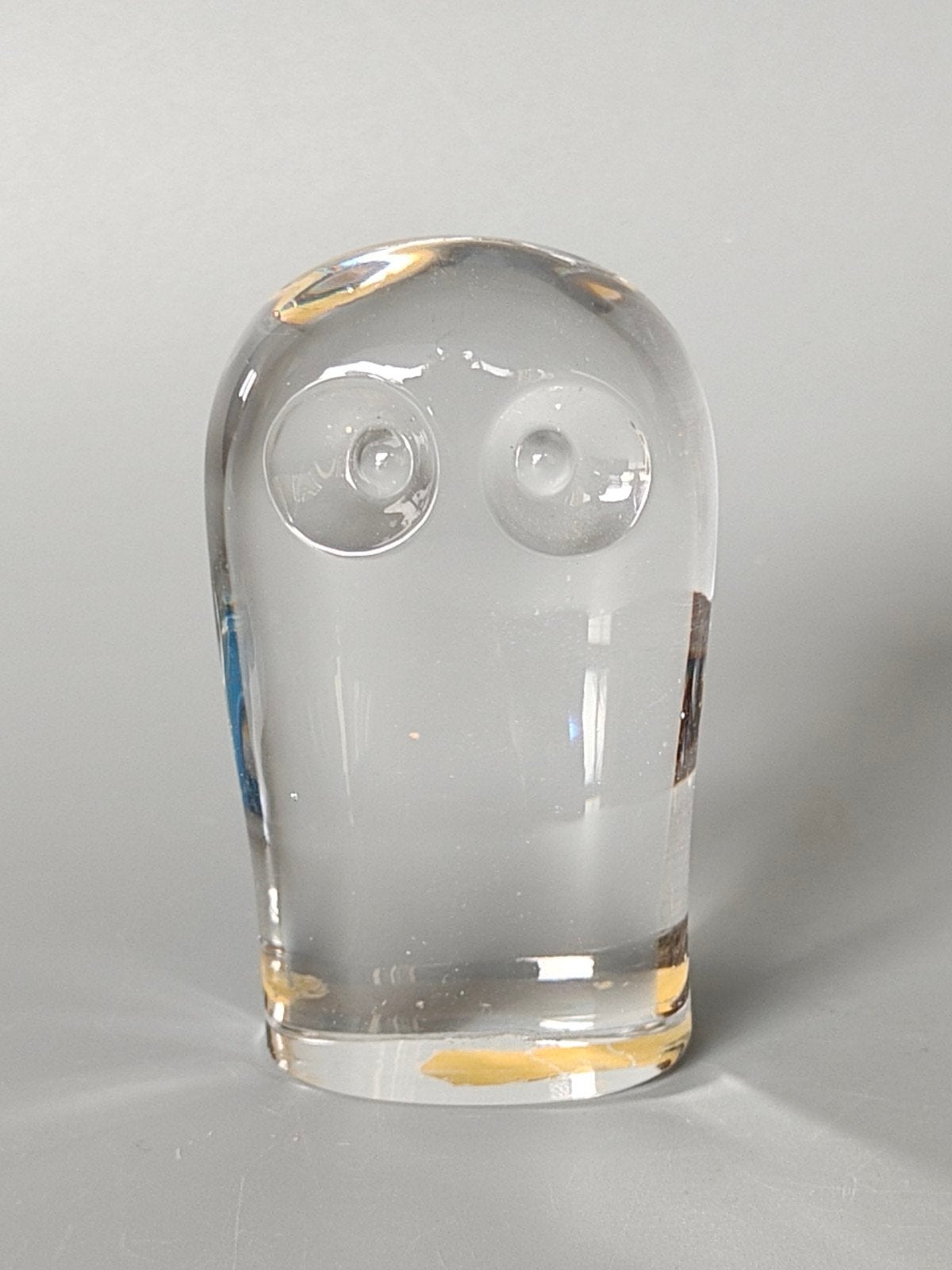 Design beeldje glas uil  Royal Krona ? Zweden Scandinavisch, Verzenden