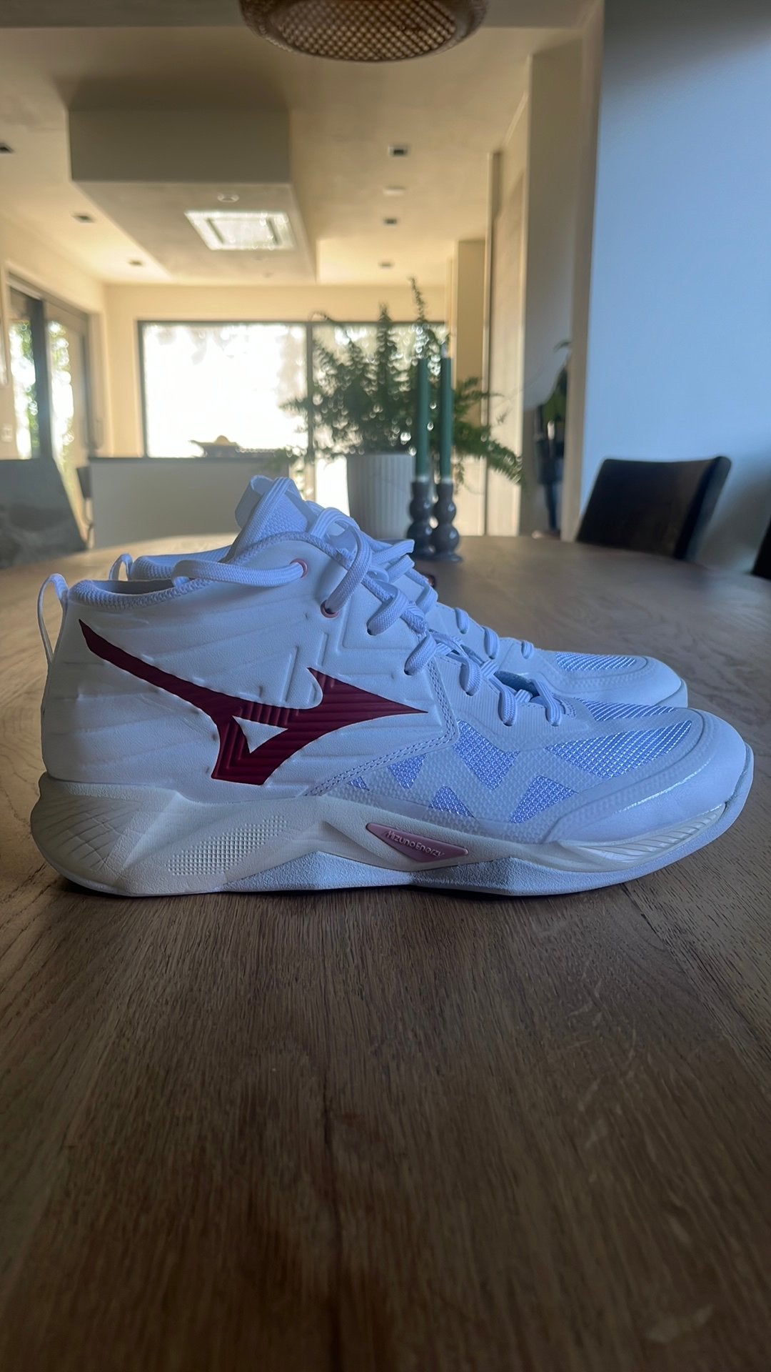 Mizuno pro maat 42,5, Ophalen, Zo goed als nieuw, Schoenen