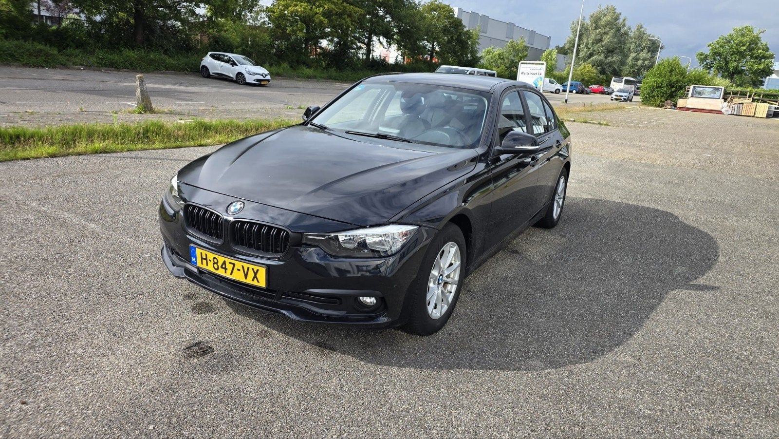 BMW 3-Serie 318D 100KW 2017 Zwart, Auto's, BMW, 745 kg, 1995 cc, 4 cilinders, Zwart