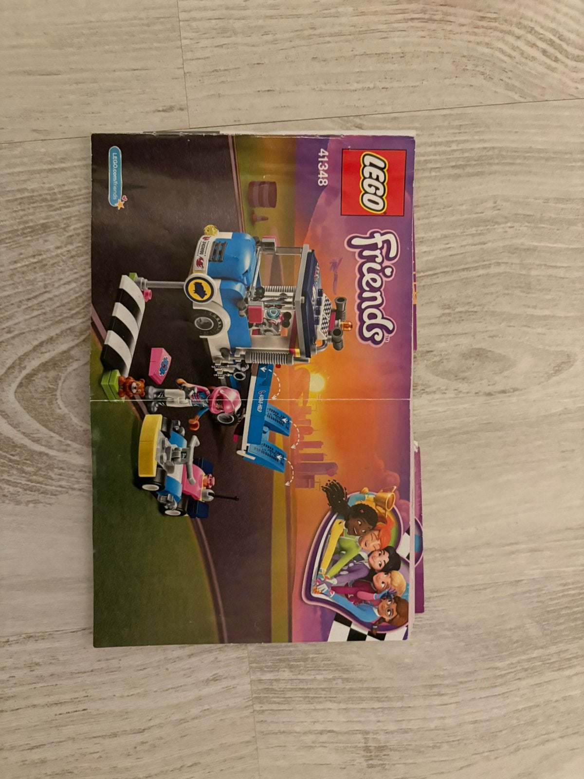 Lego friends truck 41348, Ophalen of Verzenden, Zo goed als nieuw