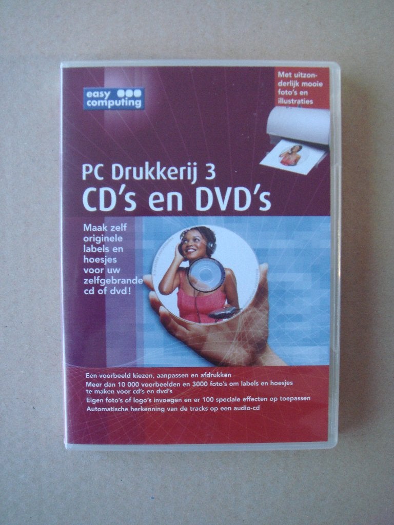 PC Drukkerij 3 - CD's en DVD's, Computers en Software, Ophalen of Verzenden, Nieuw