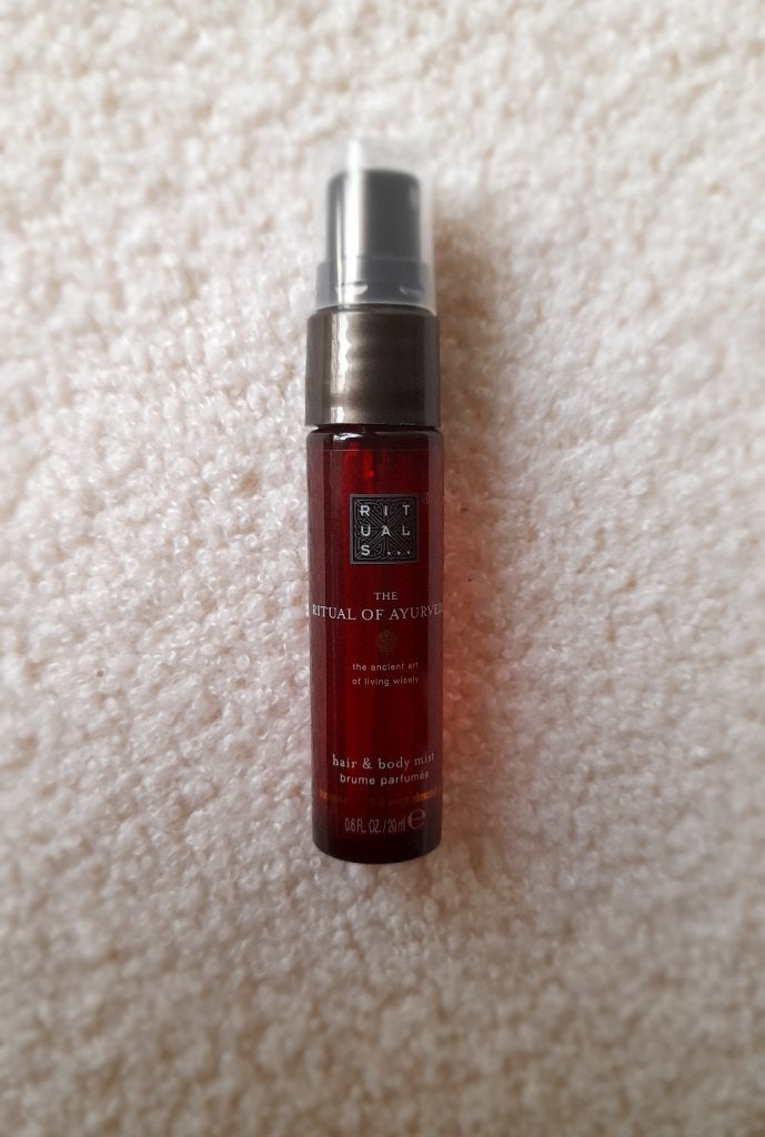 The rituals of ayurveda hair&body mist mini 20ml, Ophalen of Verzenden, Nieuw, Deodorant of Bodyspray