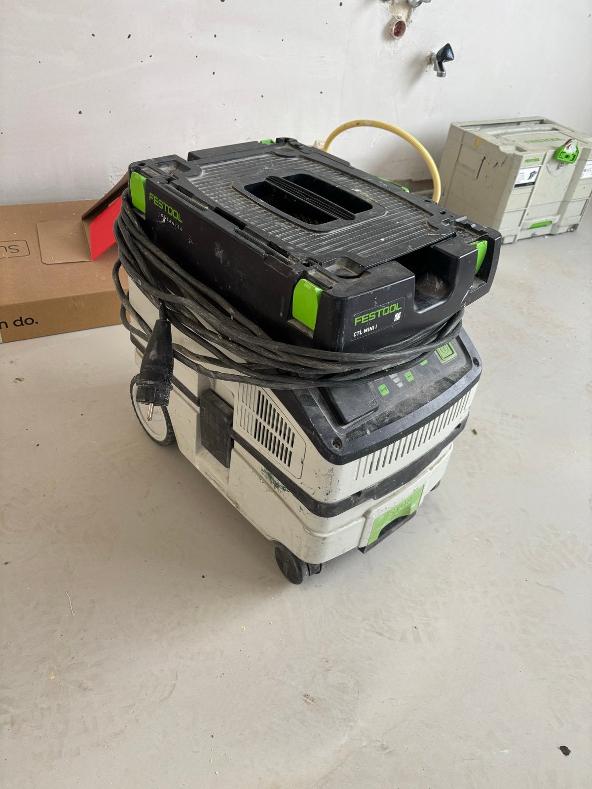 Festool CTL Mini stofzuiger, Witgoed en Apparatuur, Stofzak, Gebruikt, Ophalen of Verzenden, Industriële stofzuiger