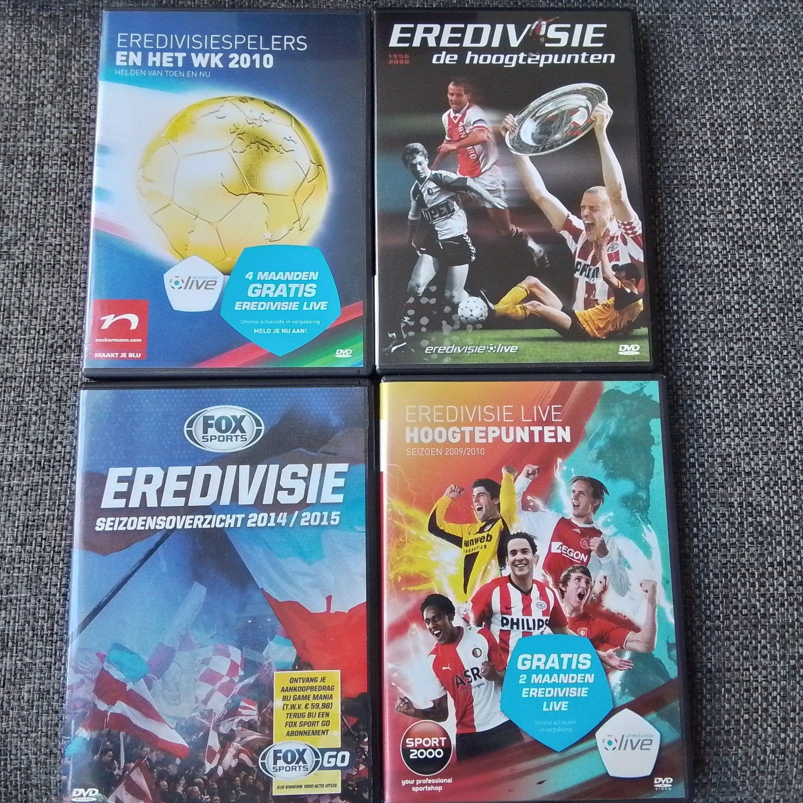 4 eredivisie dvd, Ophalen of Verzenden