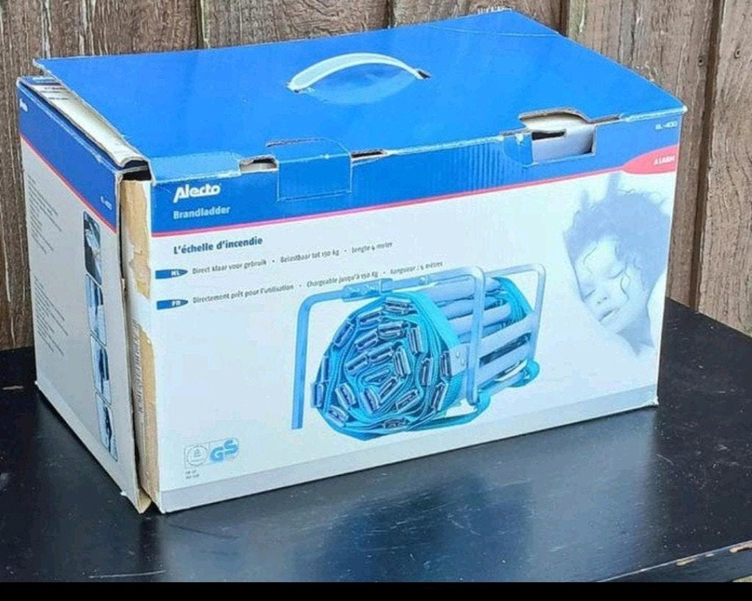Alecto EL-400 Brandladder - Nieuw in doos, 4 meter, Ophalen of Verzenden