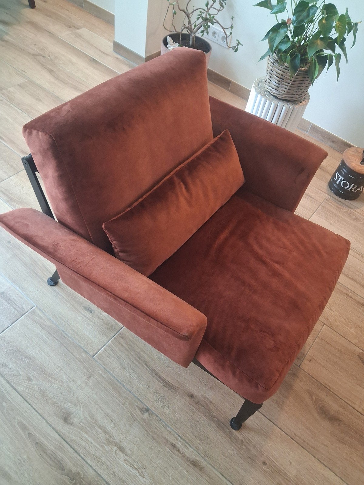 Passe Partout fauteuil - Zo goed als nieuw, Modern, Comfortabel, 75 tot 100 cm, Ophalen of Verzenden, Zo goed als nieuw