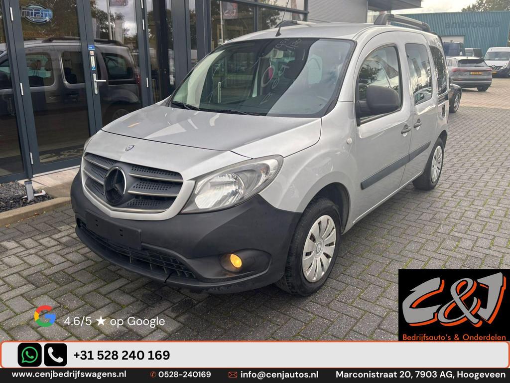 Mercedes-Benz Citan 109 CDI Ambiente 5 persoons airco cruise, Overige carrosserieën, Mercedes-Benz, Zilver of Grijs, Mercedes-Benz Nederland B.V.