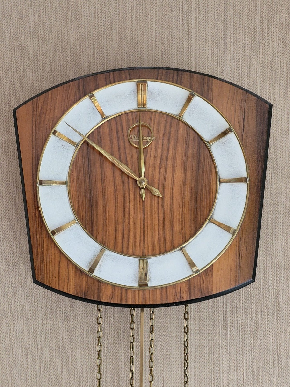 kieninger wandklok, Ophalen, Gebruikt, Wandklok