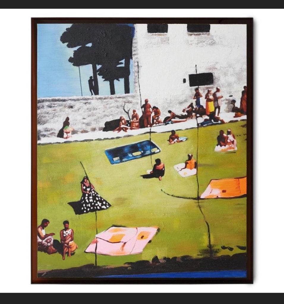 Gezocht: Endless summer hk living schilderij, Antiek en Kunst, Ophalen of Verzenden