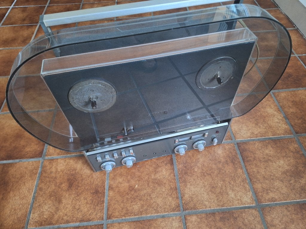 Revox A 77 Stereo Tape Recorder, Audio, Tv en Foto, Ophalen, Bandrecorder, Met stofkap