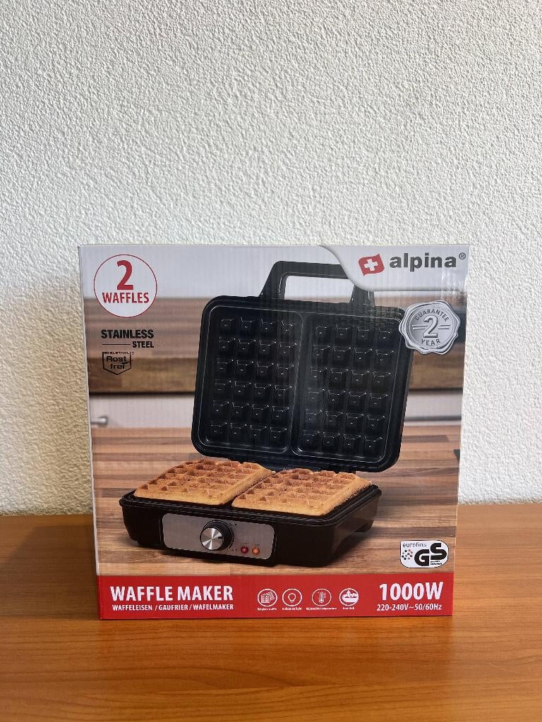 Alpina - Waffle Maker, Verzenden, Nieuw