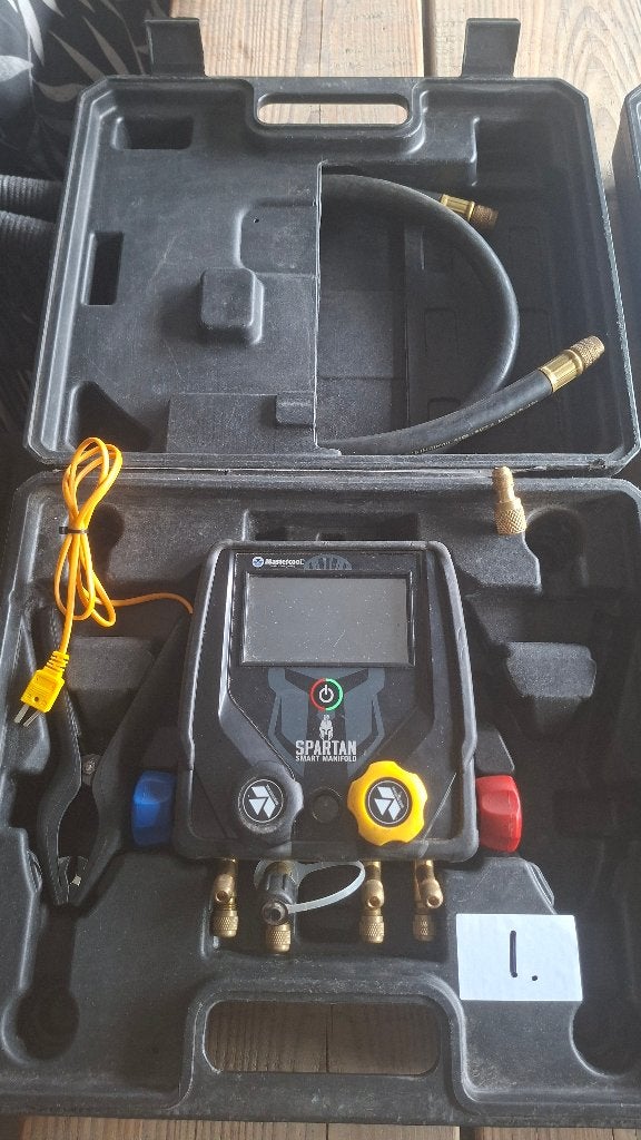 Mastercool Spartan Smart 99946-bt-eu manifoldmeter, ., Ophalen of Verzenden, Zo goed als nieuw, .