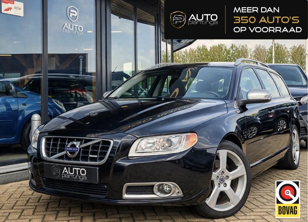 Volvo V70 2.0T R-Edition 203PK | AUTOMAAT | Trekhaak | Volle, Euro 5, Xenon verlichting, 4 cilinders, Zwart