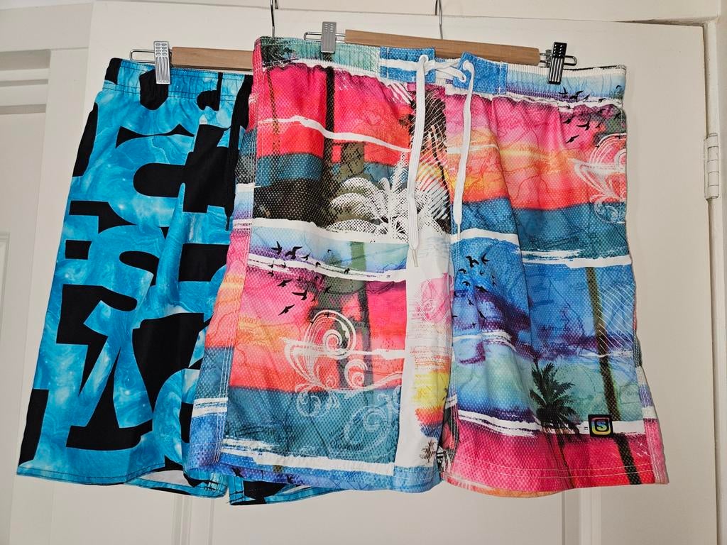2x Zwembroek heren maat 170/176 – Quiksilver – zomer, Overige maten, Ophalen of Verzenden, Zo goed als nieuw, Quicksilver